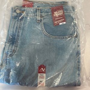 Mens Arizona relaxed fit straight leg jeans
